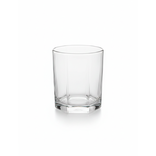 [16000040] DOCENA VASO VID OCTAGONAL CORTO 163 ML Y1001-3