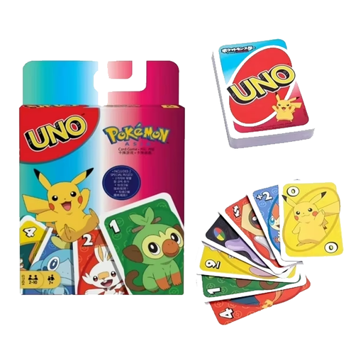 [15014666] JUEGO UNO POKEMON CAJ ZY-09-3338