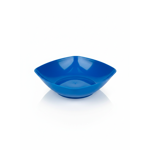 [15014905] PLATO PLAS CUAD 8.25"/21 CM SEMI HONDO COL SURT BL PROPLASTIC PC0152