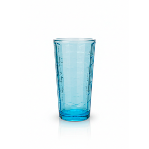 [15015034] VASO VID 10.8 OZ TRANS AZ DECO REL INTERNO CRISA 6192