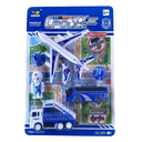 SET POLICIAL AVION/BUS/CAMION C/ACCES BLIS GX-858-7C