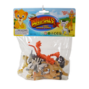SET 6 ANIMALES SALVAJES PLAS 4" SURT CASAMAS 1490