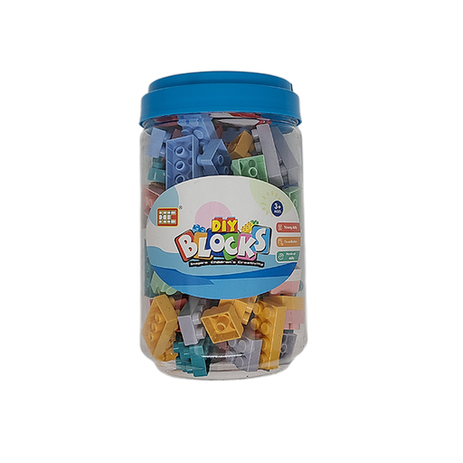 [15015116] BLOQUE/LEGO MIX BOTE 16 CM PLAS CASAMAS HC 1526