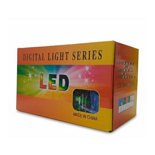 [15015175] LUCES T/CORTINA 240 LED AMARILLO CAJ 6152-14