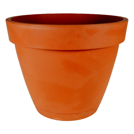[15015236] MACETA PLAS DOBLE 38 CM #4 TERRACOTA MEGA