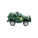 CARRO T/JEEP MILITAR C/DEFENSA+LLANTA REP 17 CM APROX BOL 65319