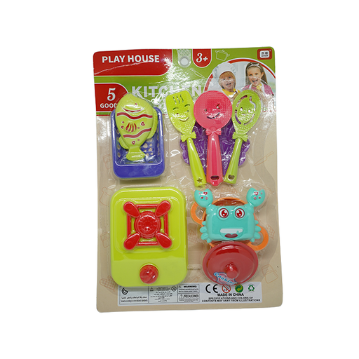 [15015323] SET COCINA 1 QUEMADOR C/3 CUCHARAS CARITA+ACCES 10 PZ BLIS HY12060