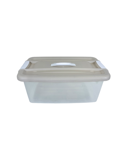 [15015462] CAJA PLAS 16 LT CLICK TR C/AGARRADERA CAPUCCINO GUATEPLAST AR013600-BGC-0