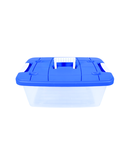 [15015463] CAJA PLAS 16 LT CLICK TR C/AGARRADERA AZ FRIDA P-2196 C GUATEPLAST AR013600-FAZ-0
