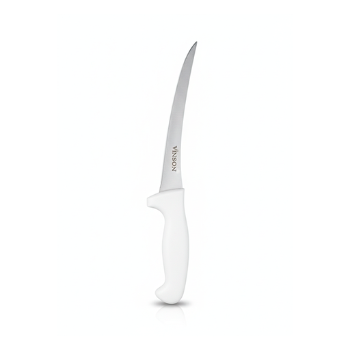 [15015562] CUCHILLO DESHUEZO 6" CURVO MANGO ERGONOMICO CALEDONIA CUDEC-6