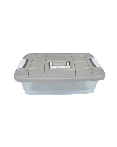 [15015675] CAJA PLAS CLICK 12 LT NOVA TR BEIGE GUATEPLAST AR013625-BGC-0
