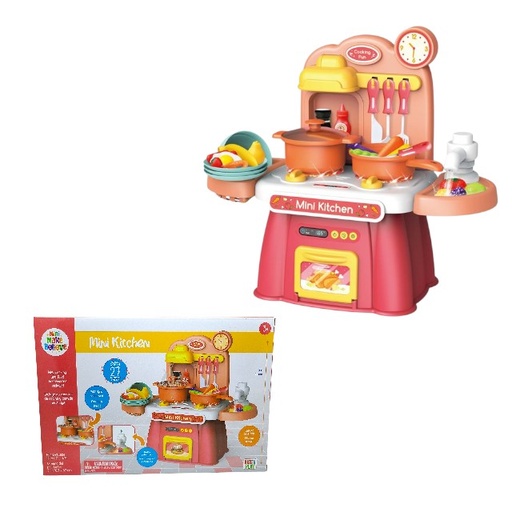 [15015730] COCINA C/LUZ SON 14X66X12.5" C/ACCES CAJ MINI KITCHEN 60731/45323