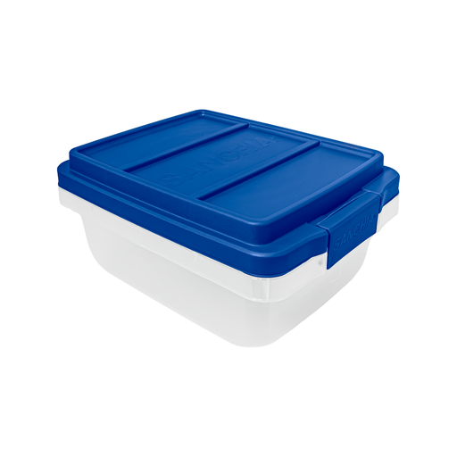 [15015829] CAJA PLAS CLICK BOX SMALL 18.2X30.2X39.2 CM TRANS C/T AZ SANCHIA
