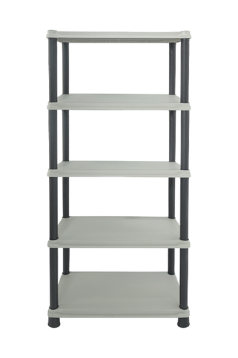 [15015836] ESTANTE PLAS 5 NIV NEO RACK 173.5X71.5X38 CM BEIGE C/CF CAP 125KG SANCHIA