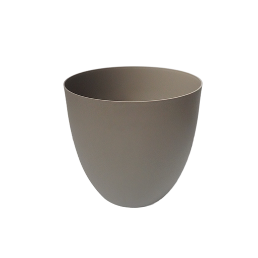 [15015856] MACETA PLAS 22X20 CM CONICA PARDO/BEIGE SALVA