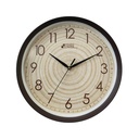 RELOJ PARED 30 CM RED CHOCO/CREMA/NG 602-2403588
