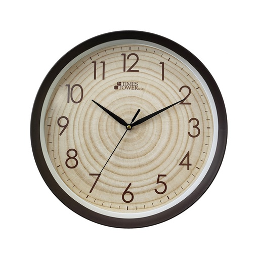 [15016003] RELOJ PARED 30 CM RED CHOCO/CREMA/NG 602-2403588