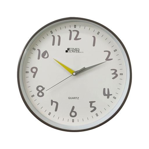 [15016010] RELOJ PARED 30 CM RED BL/GRI/AMA 602-2403589