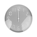 RELOJ PARED 30 CM RED BL/GRIS 602-40922