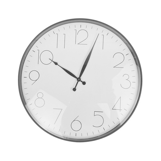 [15016027] RELOJ PARED 50 CM RED NG/BL 602-40961