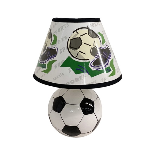 [15016039] LAMPARA MESA 27 CM BASE PELOTA 604-03550