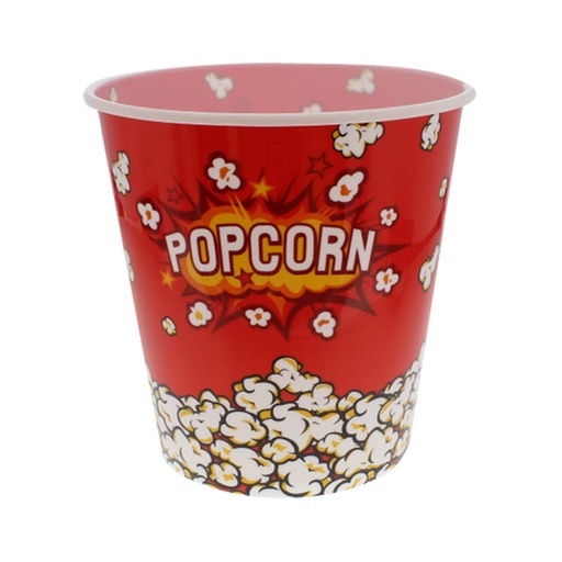 [15016061] ENVASE CUBO P/POPCORN 2.8 LT RJ/BL/AMA/AZ/NG DECO 723-90858