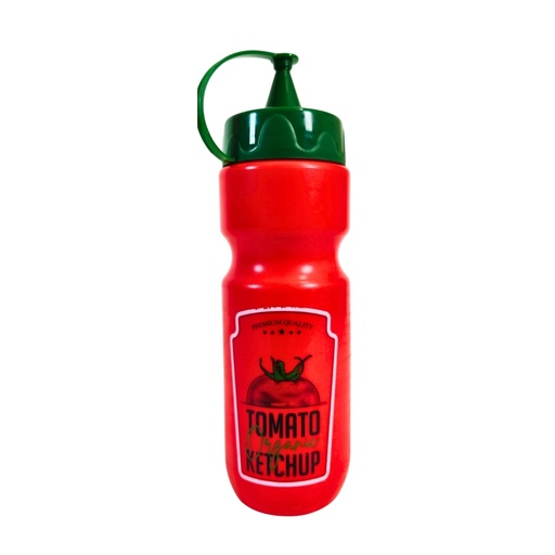 [15016084] BOTELLA P/KETCHUP PLAS 660 ML RJ/VD DECO 723-161320002