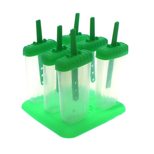 [15016094] MOLDE P/PALETA 6 DIV 15X10.5X16 CM FUCS/VD 723-066