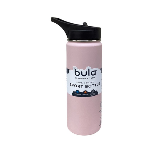 [15016099] BOTELLA TERMICA 650 ML ROSADO 707-WH023