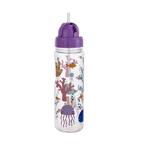 [15016121] BOTELLA PLAS 750 ML TRANS MORADO DECO 723-2402622