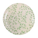 PLATO 8" RED DECO HOJAS VD 726-03545