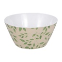 TAZON 6" CONICO RED BL DECO HOJAS VD 726-03544