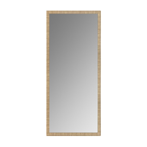 [15016302] ESPEJO PARED 30X90 CM CHOCO/CREMA /CREMA CLARO 729-01773
