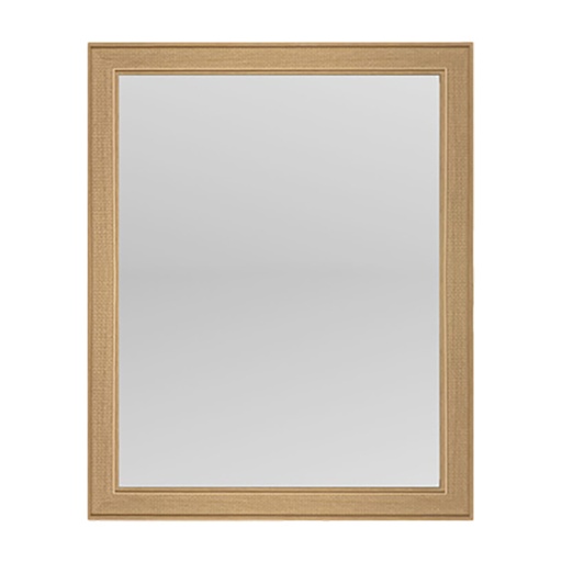 [15016305] ESPEJO PARED 40X50 CM CHOCO/CREMA /CREMA CLARO 729-03825