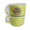 SET TAZA SOPERA C/TAPA 20 ONZ /OLIVA/GUATE