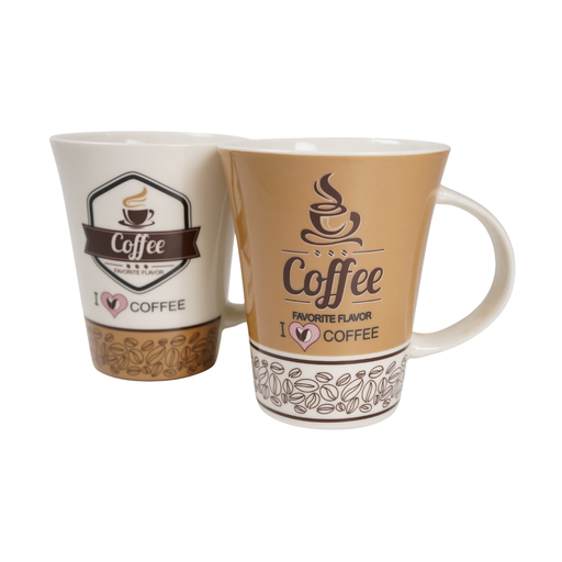 [15016439] TAZA CERA 380 ML DECO COFFEE SURT XD-1040
