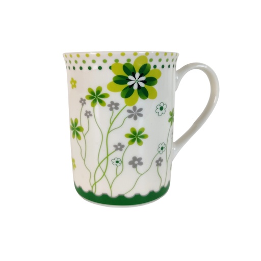 [15016450] TAZA CERA 370 ML DECO FLORES SURT XD-1612-09-7815