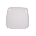 PLATO MELA 10.5" CUAD LISO BL CM MEL-CR-04
