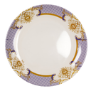 PLATO MELA 11" RED SEMI HONDO LISO BL DECO GIGI CK20111