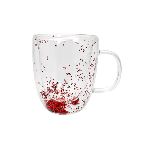 [15016753] TAZA VID DOBLE PARED EN U C/BRILLANTINA GIGI
