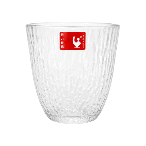[15016824] VASO VID 11 OZ CORTO CONICO TEXTURA RAYADA GIGI Y6008
