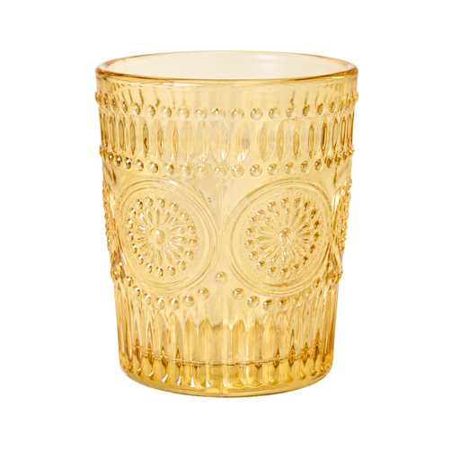 [15016827] VASO VID 11 OZ CORTO CILIND DECO REL COL TRANS SURT GIGI S/COD