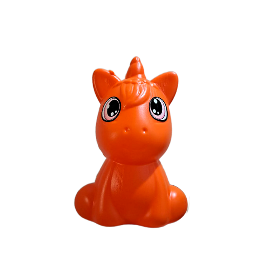 [15009023] ALCANCIA PLAS MINI UNICORNIO TRENZA 14 CM PLASTIKITO SP239P