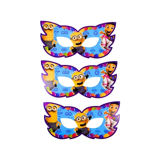 [15010003] ANTIFAZ MINIONS 12 PZ BOLSA