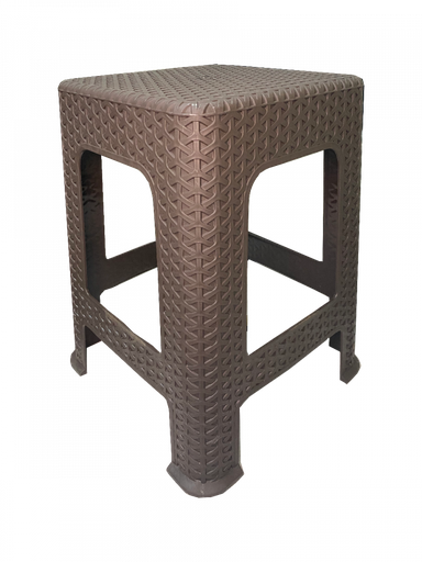 [8270] BANCO PLAS CUADRA RATAN CAFE SALVA