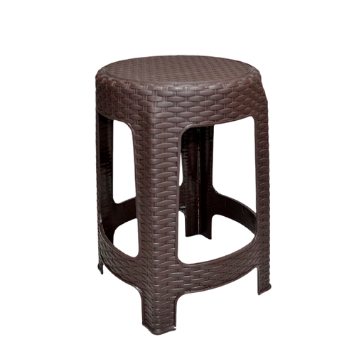 [31320] BANCO PLAS RATAN CAFE VIRGEN CAP 225 LB STAMPO BANCO03