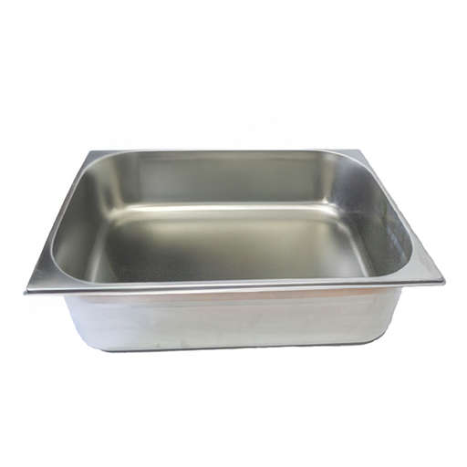 [30361] BANDEJA VAPORERA ACER INOX 1/2 MED 32.5X26.5X9.5 CM X 4 24T