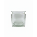 BASE VID CLARO CUAD C/ORILLA 4.5X4.5X4.75" HC-25089