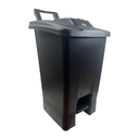 BASURERO PLAS 105 LT 2 TAPAS C/PEDAL RODOS/HALADERA PLASTIEXPORT