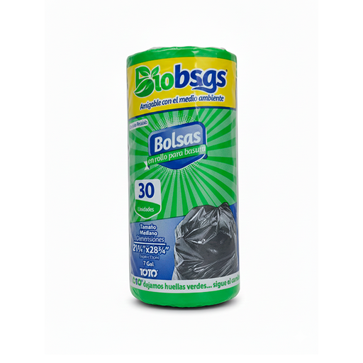 [13888] BOLSA PLAS 21.25X28.75" ROLLO 30 UN NG BIOBAGS